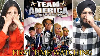 **We struggled to watch some scenes** TEAM AMERICA : WORLD POLICE (2004) First Time Watching