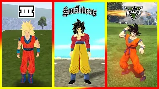Evolution of "Goku" in GTA games! (2001 - 2020)