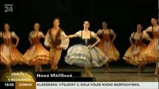 Balet Giselle ve Státní opeře Praha Česká Televize ČT24 Událost v regonech 8.4.2011