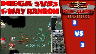 (375) - C&C Remastered - Mega 3vs3 1-Way Random