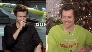 harry styles dodging interview questions for 7 minutes straight