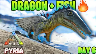 TAMING A IKUCHI THE DRAGON FISH ! - Ark Survival Evolved - ARK PYRIA - DAY 6 - IamBolt Gaming