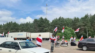 Беларусы перекрывают границу Украина-Беларусь