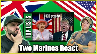 Two Marines React - 10 Things The UK Does Better Than The US