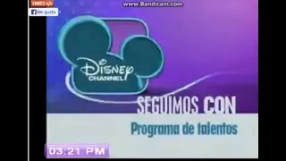 Disney Channel Latin America Top Pop Programa De Talentos Seguimos Con Bumper (2013)