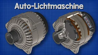 Wie funktioniert eine Lichtmaschine im Auto | KFZ-Technik