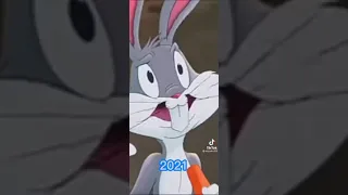 Evolution of bugs bunny 1996-2021