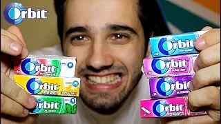 ORBIT GUM FLAVOR TASTE TEST (EXTREME)😱