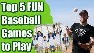 Top 5 Fun Baseball Games to Play with Your Team // Have Fun AND Improve Your Skills