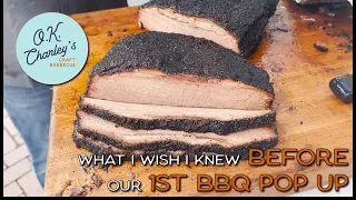 Important Lessons from our First BBQ Pop Up