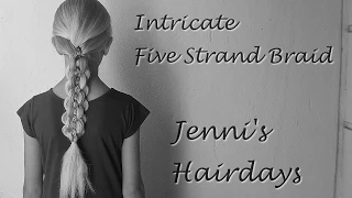 JHD Intricate Five Strand Braid