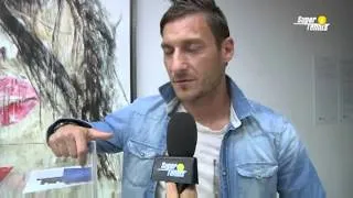 Totti al Foro Italico: "Parlare della Roma?..meglio il tennis"