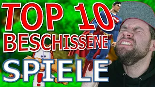 Die 10 BESCHISSENSTEN SPIELE meines LEBENS !!!