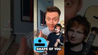 SHAPE OF YOU разбор на гитаре для новичков ED SHEERAN