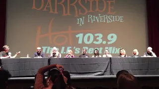 Night of The Demons Full Panel at Darkside in Riverside 10/20/19.