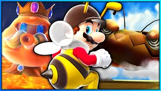 BEE MARIO BOSS BATTLES | Super Mario Galaxy - Part 2