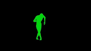 Dancing Man Green screen [COPYRIGHT FREE]