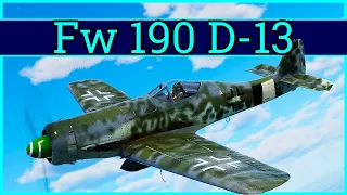 CLEARING the GROUND & the SKIES | War Thunder Sim simulator | Fw 190 D-13 CAS