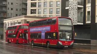 Full Route Visual | London Bus Route EL1 | Barking Riverside - Ilford Station