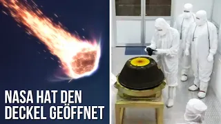 Die NASA öffnete gerade die größte Asteroidenprobe, sah aber im Inneren unerwartete Dinge!