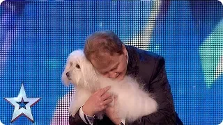 Marc Métral and his talking dog wow the Judges! | Britain's Got Talent Unforgettable Audition