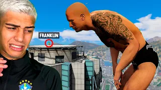 LUTEI CONTRA O HOMEM MAIS FORTE DO MUNDO no GTA 5