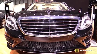 2015 Mercedes-Benz S550 4Matic - Exterior and Interior Walkaround - 2015 New York Auto Show