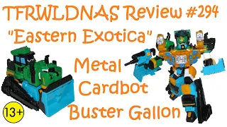 Transforming Review #294 Metal Cardbot Buster Gallon