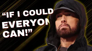 Eminem Reveals How to Write a Hit Song in 8 Minutes!