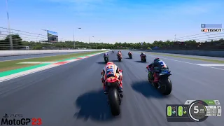 MotoGP 23 - Mandalika Intenational Street Circuit "Indonesia GP - Honda RC213V '23 Gameplay [4KPS5]