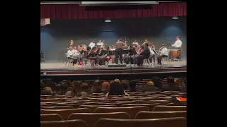 McKee Middle School 7th & 8th grade band MPA Performance 2023