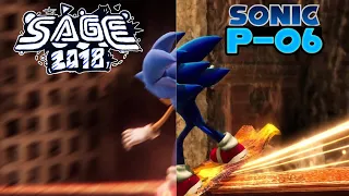 Sage 2018 - Sonic 06 Remake and Sonic P-06 Demo 3 - Crisis City Comparison | Sonic 06 PC