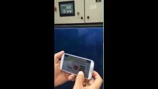 Diesel Generator Shuts Down Using Mobile Phone & Internet