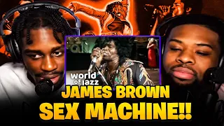 BabantheKidd FIRST TIME reacting to James Brown - Sex Machine!! Live at the World of Jazz in 1981!