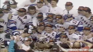 New York Rangers Win the Stanley Cup June 14, 1994