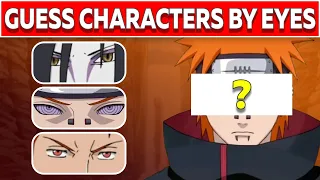 Guess Naruto Characters By Eyes | Quiz Challenge | Anime Quiz