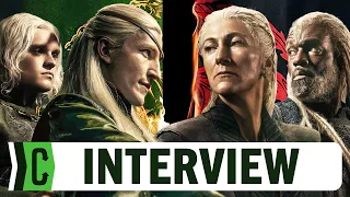 House of the Dragon Season 2 Interview: Ewan Mitchell, Tom Glynn-Carney, Eve Best, Steve Toussaint