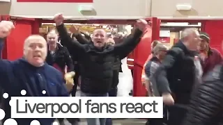 Liverpool Fans React to Beating Barcelona in Champions League