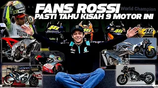 🏁 ADA TANGAN ROSSI DI BALIK 9 MOTOR LEGENDARIS JUARA DUNIA MOTOGP ❗