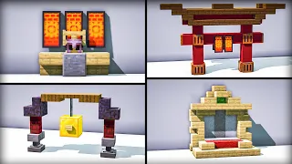 30+ Japanese Build Hacks and Ideas in Minecraft