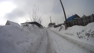 Новоалтайск. Глубинка. Сибирь. Прогулка из дома в магазин! Siberia walk to the store!