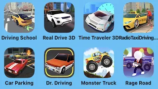 Driving School, Real Driver, Car Parking and More Car Games iPad Gameplay