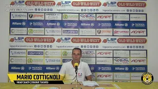 09/09/2023 | Conferenza Stampa post partita - San Severo vs Taranto - Mario Cottignoli