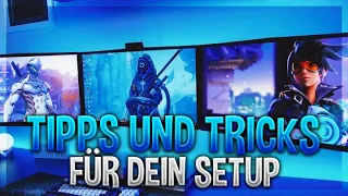 TIPPS und TRICKS die EUER GAMING SETUP verbessern! 🎮 | Wolltixx