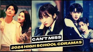 Don’t Miss These Upcoming 2024 High School Chinese Dramas