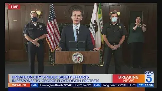 L.A. Mayor declares another citywide curfew starting Sunday night