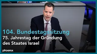Bundestagsdebatte zu 75. Jubiläum der Staatsgründung Israels am 12.05.23