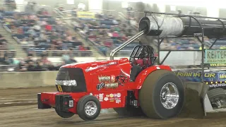 Tractor Pulling 2022 Light Pro Stock Tractors Pulling at the Keystone Nationals in Harrisburg, PA