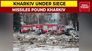 Kharkiv Under Siege: Russian Missiles Hit School In Kharkiv | Russia-Ukraine War | Breaking News