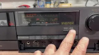 Sherwood DS-1630R Cassette Deck